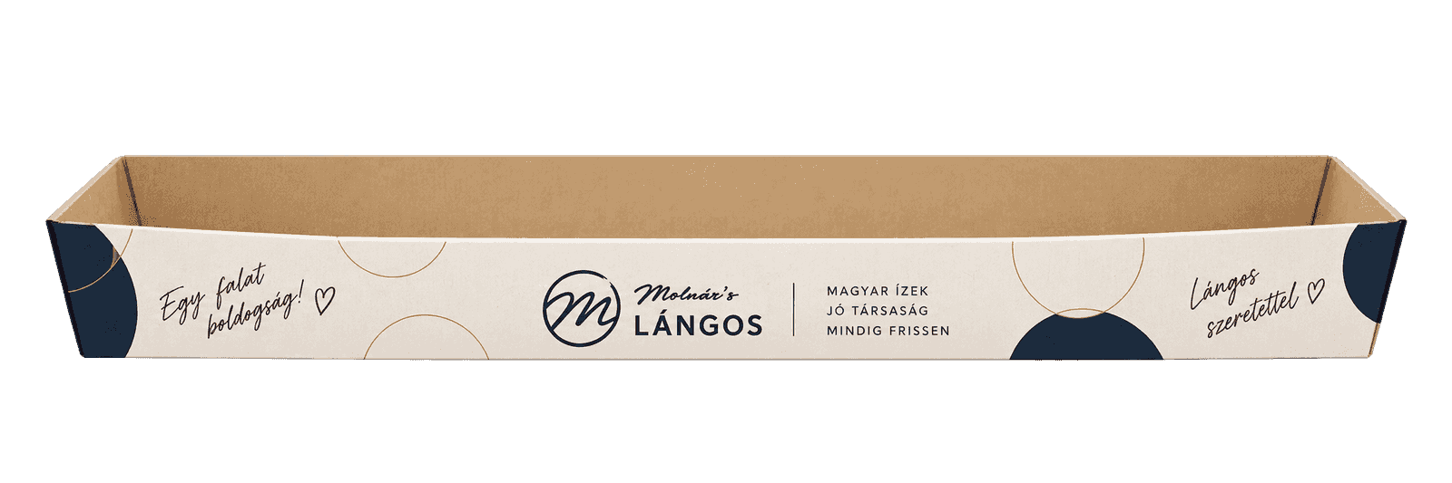 Molnár’s Lángos takeaway box